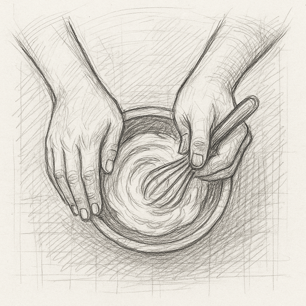 Stiring from Above Sketch